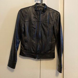 Women Leather Jacket size S